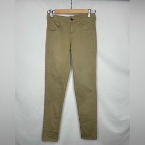 American Eagle Beige Skinny Jegging